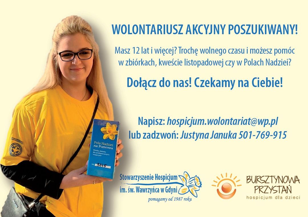 WOLONTARIUSZ AKCYJNY POSZUKIWANY